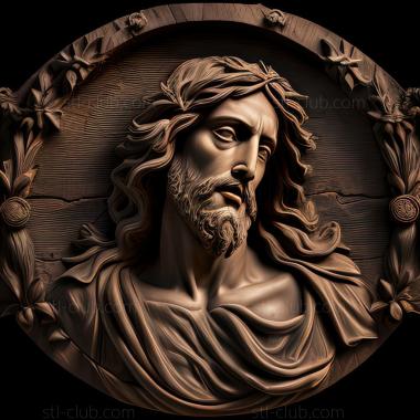 3D model st jesus (STL)